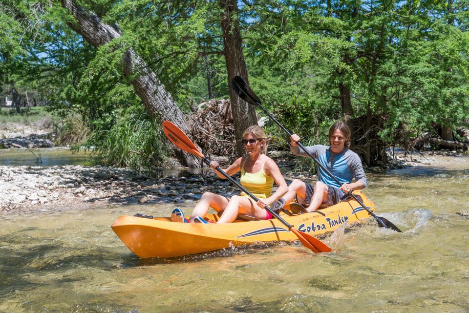 River Bluff Cabins Rio Frio Bagian luar foto